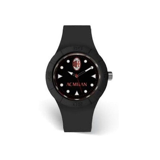 Orologio Lowell AC Milan in silicone nero - Ref: P-MN485XN1